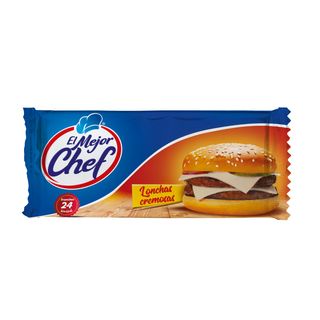 Fromage Fondu Tranches El Mejor Chef 24 unités