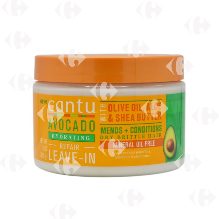 Cantu Avocado Leave-N-Condi Cream 12Oz