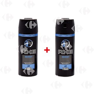 Lot de 2 Déodorants Anarchy Axe 150ml