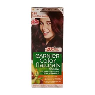 Coloration cheveux 3.61 rouge mûre sauvage - GARNIER COLOR NATURALS