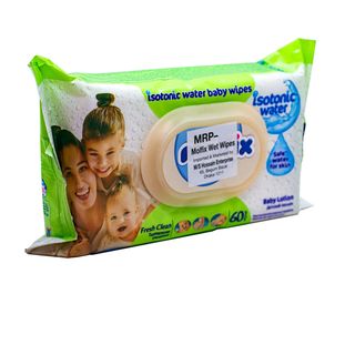 Molfix Baby Wipes 60Pcs Fresh Clean