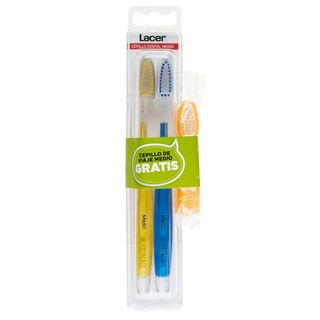 Cepillo De Dientes Medio Lacer, Pack 2 Uds (26254896)