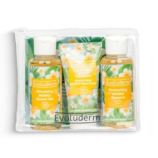 Set De Viaje Monoï - Evoluderm - Set 3 Productos + Neceser