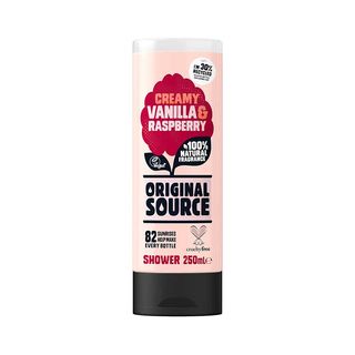 Original Source Creamy Vanilla & Raspberry Shower Gel, 250ml