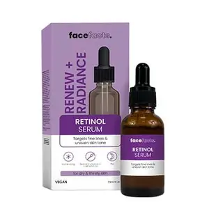 Face Facts Renew + Radiance Retinol Serum, 30Ml