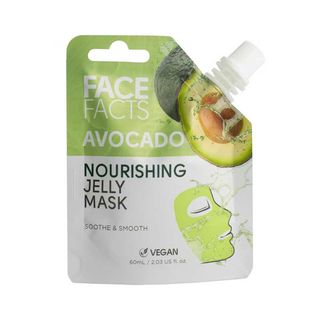 FACE FACTS pouches jelly maska za lice avokado 60 ML