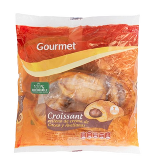 Gourmet Croissant Relleno de Chocolate 7u