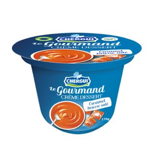 Crème dessert caramel beurre salé 170g - CHERGUI 