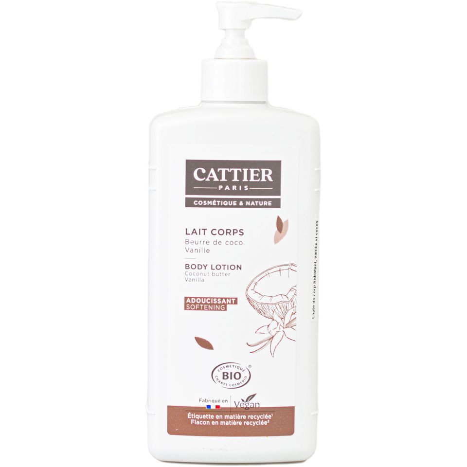 Leite corporal suavizante coco baunilha