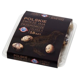 Mizgier Polskie świeże jaja przepiórcze 18 sztuk