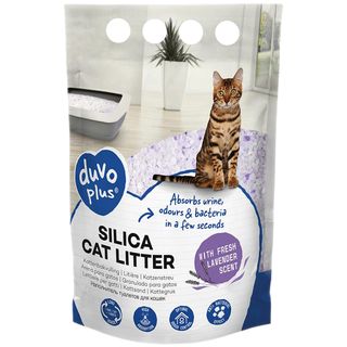 Laroy Duvo Plus Lavender Silica Cat Litter, 5L