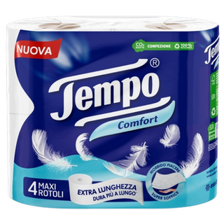 Tempo Carta Igienica Comfort Maxi Rotoli 4pz