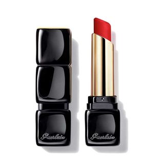 GUERLAIN KissKiss 21 Rouge à Lèvres Tender Matte 910 Wanted Red