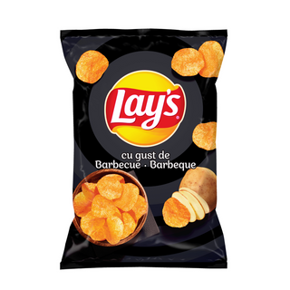 Chips cu barbeque Lay's, 125 g