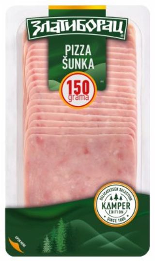 PIZZA ŠUNKA SLAJS  ZLATIBORAC 150G 