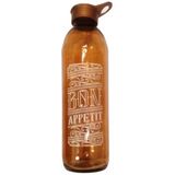 Brown Water Bottle, 1L