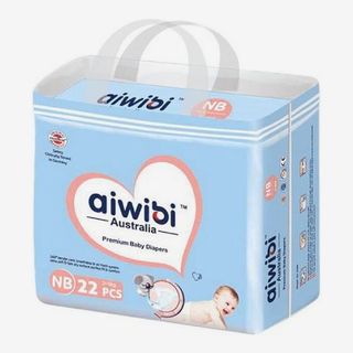 Aiwibi Newborn Baby Diapers, 22 pcs