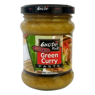 Pâte de curry verte 220g - EXOTIC FOOD