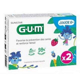 Gum Dentifrice Junior +7 Ans Pack Duo 50ml
