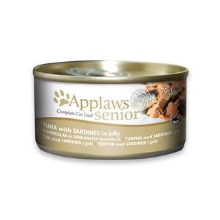 70 g Applaws Senior latas atum e sardinha para gatos