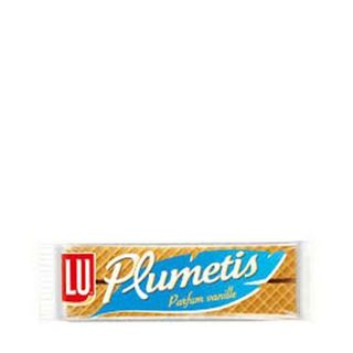 Biscuit Gaufrette Fourrée A La Vanille Lu 23,4G