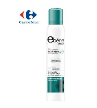 Déodorant Homme Aura Vigoureuse Ebène 200Ml