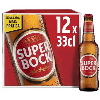 Super Bock Cerveja 12x33cl