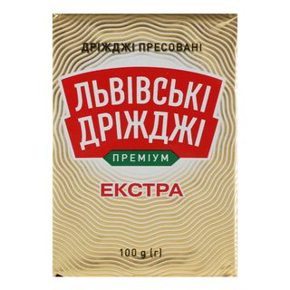 Дріжджі Екстра Пресовані 100Г