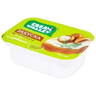 Закуска Cream Valley Пастоподібна Бутербродна З Грибами 160Г