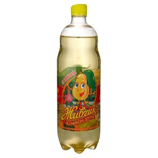Напій 1 л Живчик зі смаком груші безалкогольний сильногазований