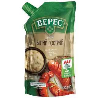 Veres Spicy White Horseradish, 130g