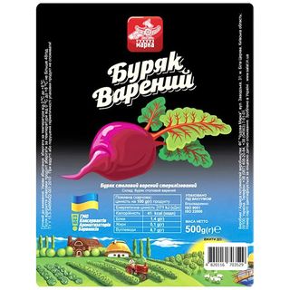 Буряк Чудова Марка відварний 0.5 кг