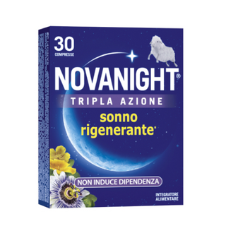 Novanight Tripla Azione Melissa e Melatonina 30 compresse