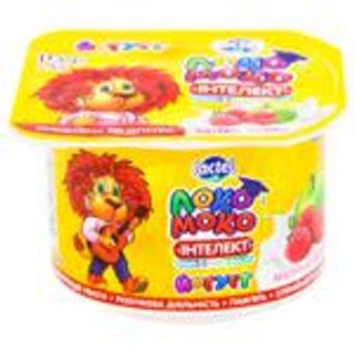 Йогурт Локо Моко Інтелект Малина-яблуко 1.5% 115 г