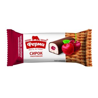 Queso Ferma de cereza en glaseado de chocolate 23% 36G