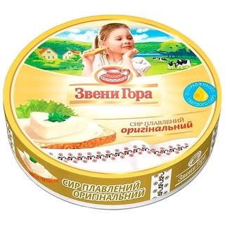 Сир Звени Гора плавлений оригінальний 45% 140 г