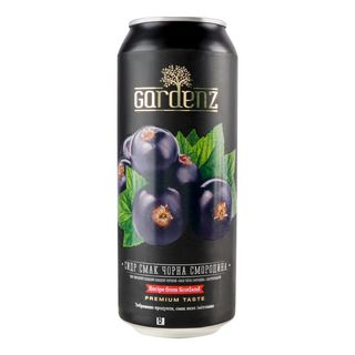 Сидр чорна смородина 0,5 ж/б