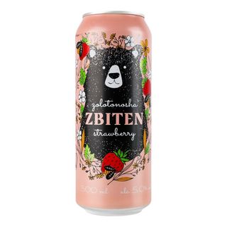 Напій Збитень Золотоніський Яблуко-Полуниця 5% 0.5 л