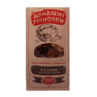 Грінки Домашні Гріночки З Сіллю 100Г