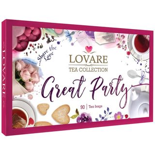 Набір Чаїв Lovare Tea Collection Great Party 90Шт