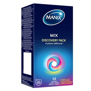 Manix Mix Discovery Pack Préservatifs 12 Unités