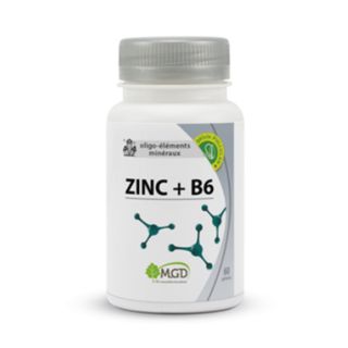 MGD Zinc & Vitamine B6 60 Gélules