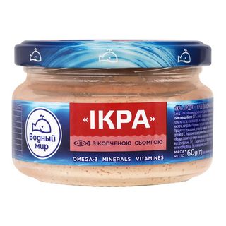 Vodny Mir Salmón Ahumado Caviar Capelin, 160g