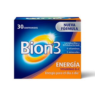 3 Energia 30 Comprimidos Bion