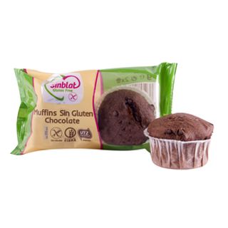 Muffins Chocolate Sin Gluten Sinblat 2 Ud 90 Gr