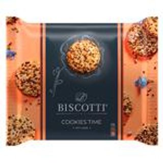 Печиво Biscotti Cookies Time з насінням 180 г