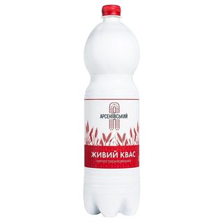 Квас 1,5л Арсеніївський живий непастеризований
