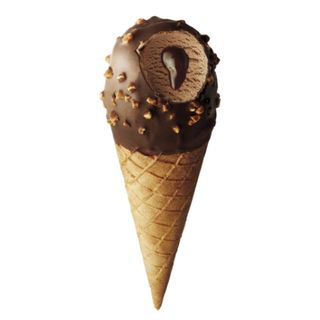 La Menorquina Cône Garni de Glace Chocolat élaborée