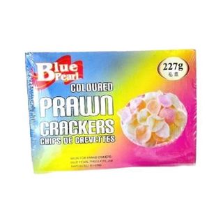 Blue Pearl Coloured Prawn Crackers 227g