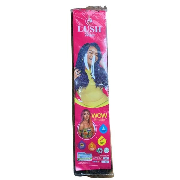 Lush Hair Wow Braids 230G 82Inches Dazzling Blue